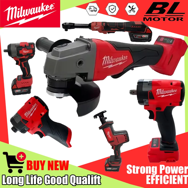 Cordless Drill Driver - Milwaukee 18V Cordless Tools: Impact Wrench,