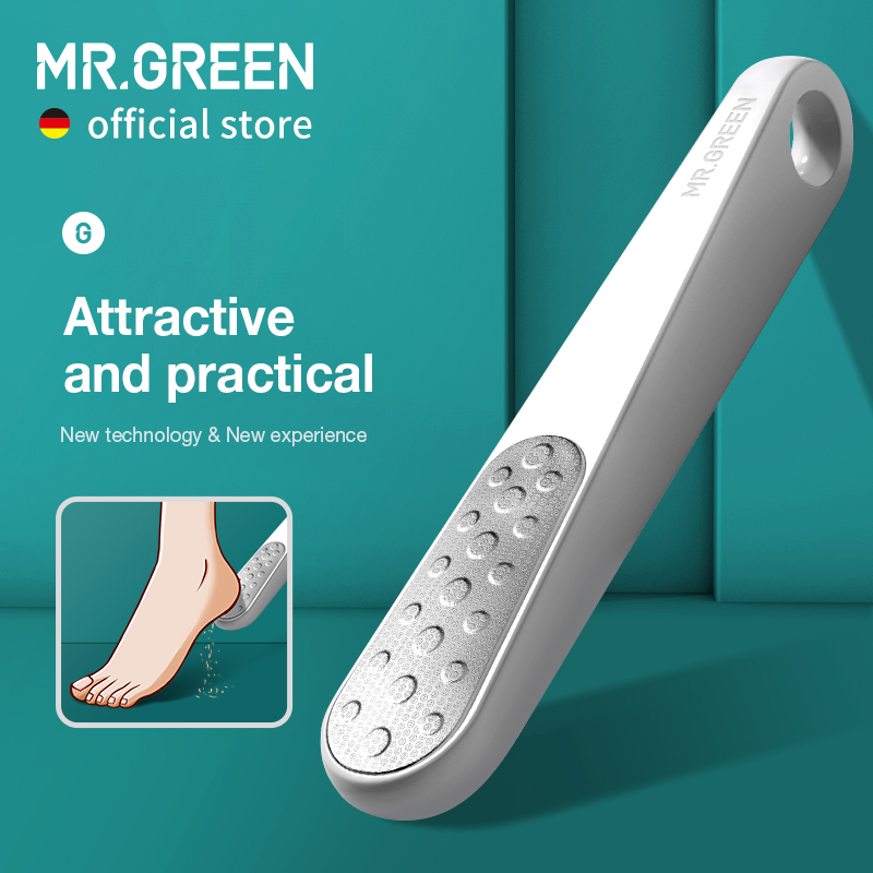 Power Tools Green Color - MR.GREEN Foot File Double Sided Callus