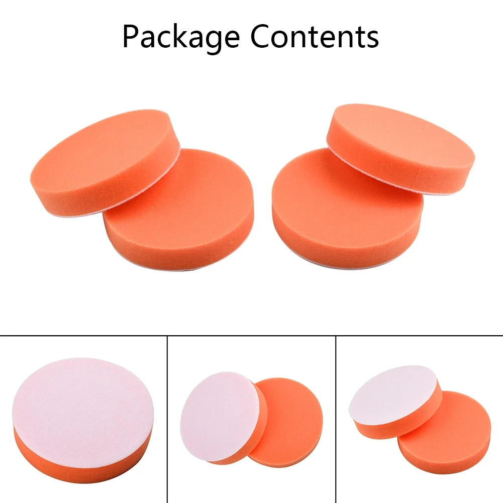 4Pcs 125mm Car Polishing Spong - Power Tools Orange ulasan dan harga