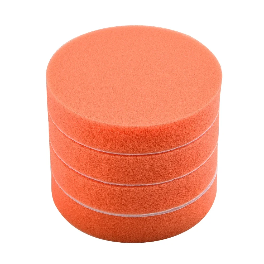 4Pcs 125mm Car Polishing Spong - Power Tools Orange ulasan dan harga