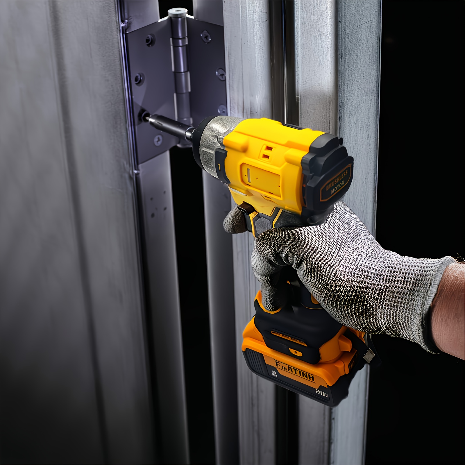Brushless Impact Driver & Hamm - Cordless Drill Driver ulasan dan harga