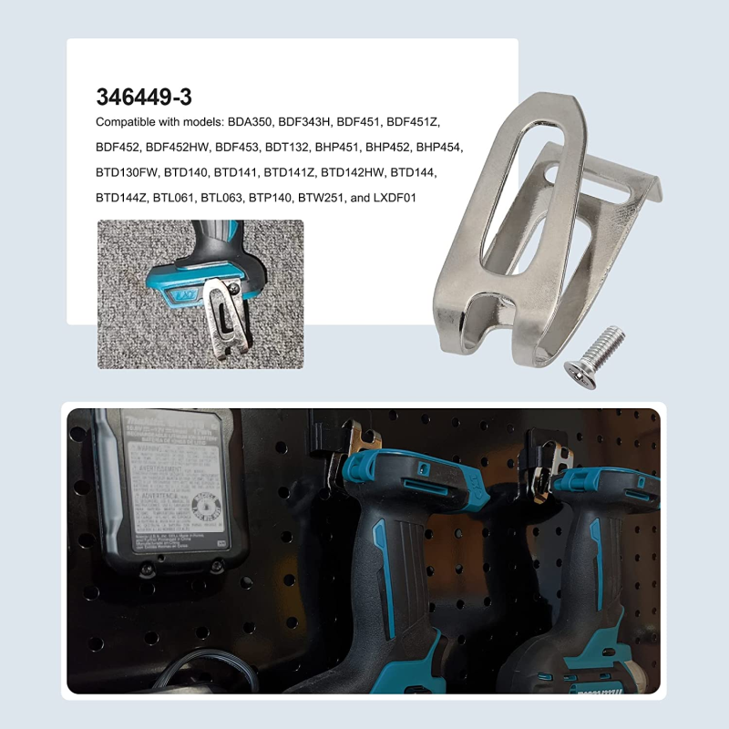 Belt Clip Hook For Makita 12V  - Cordless Drill Driver ulasan dan harga