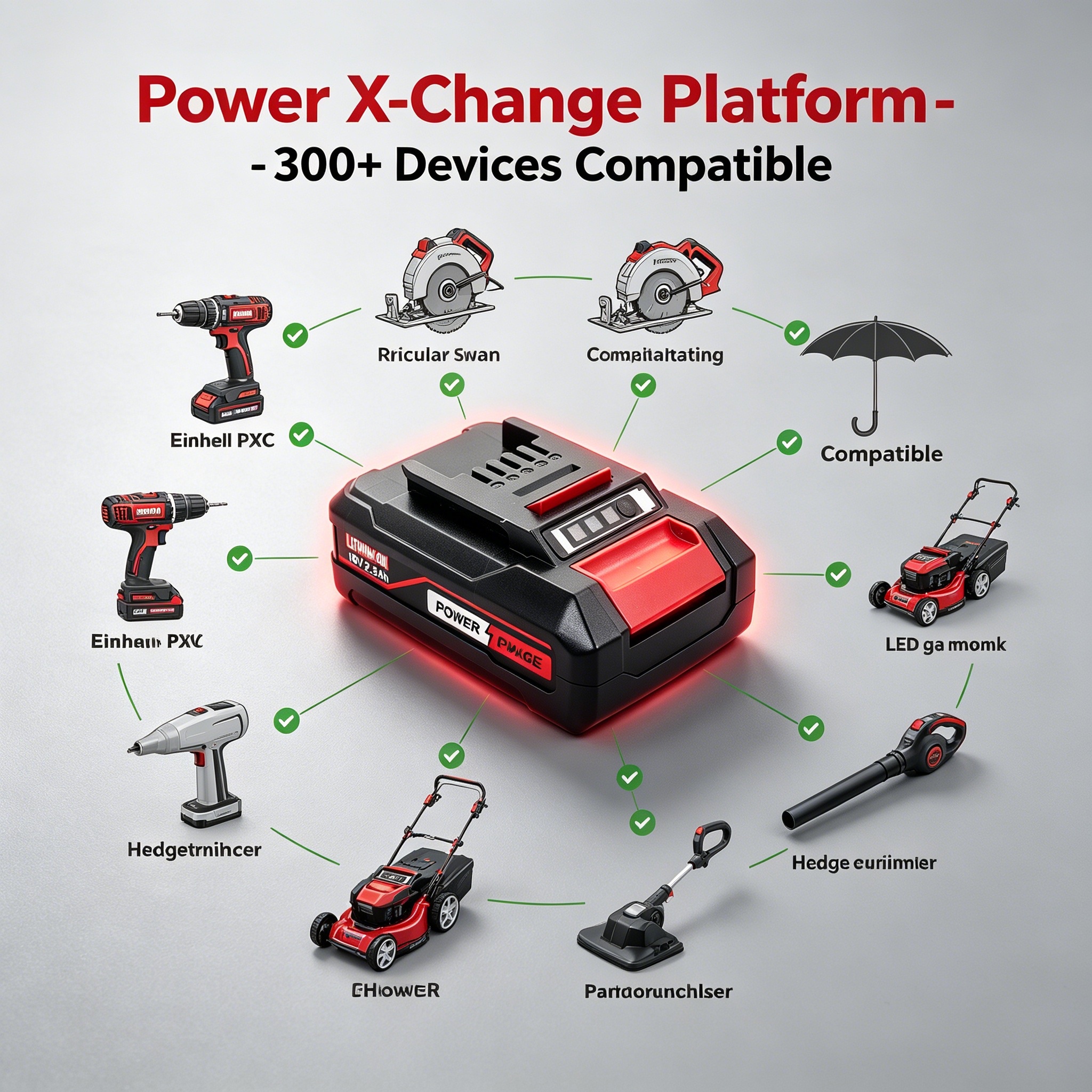 For EINHELL EIN18C2 2500MAh Re - Power Xchange Tools ulasan dan harga