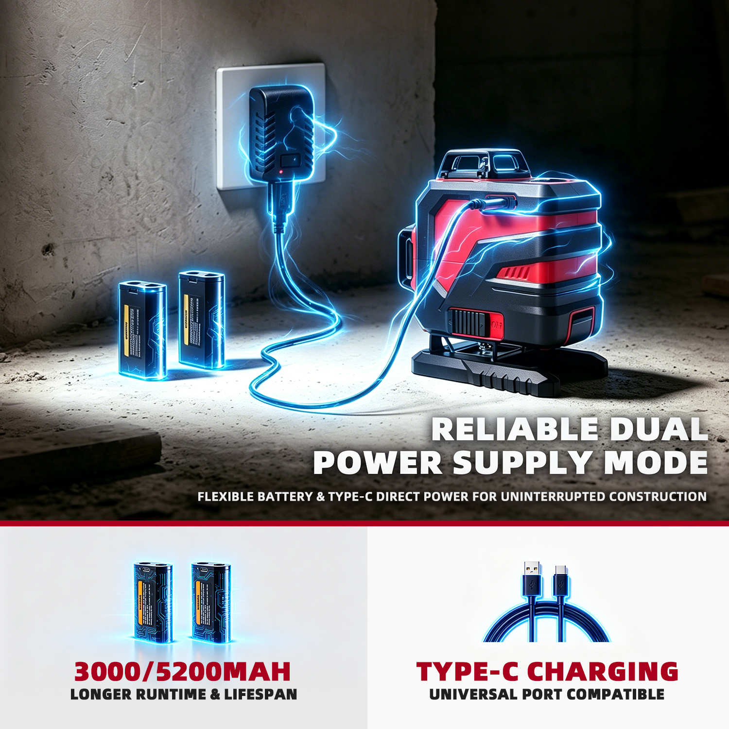 YEVOLT YVGLL4XS16 16 Lines 4-P - Power Tools That Are Green ulasan dan harga