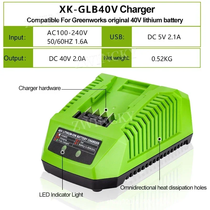 Replacement Charger For Greenw - Power Tools That Are Green ulasan dan harga