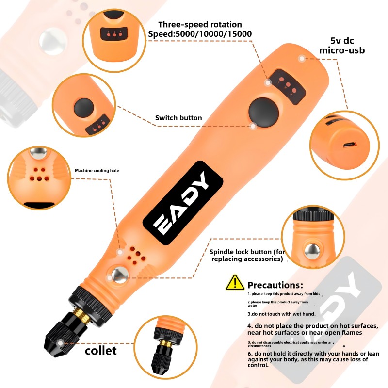 USB Cordless Rotary Tool Kit – - Power Tools On Sale ulasan dan harga
