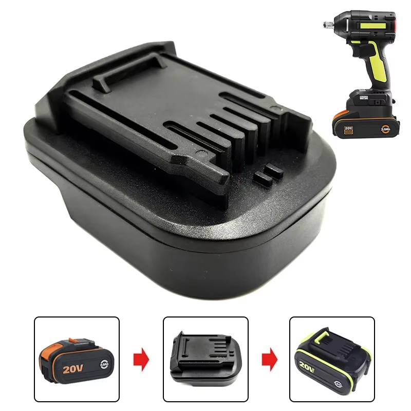 ZWINCKY Battery Adapter For Wo - Power Tools Green Color ulasan dan harga