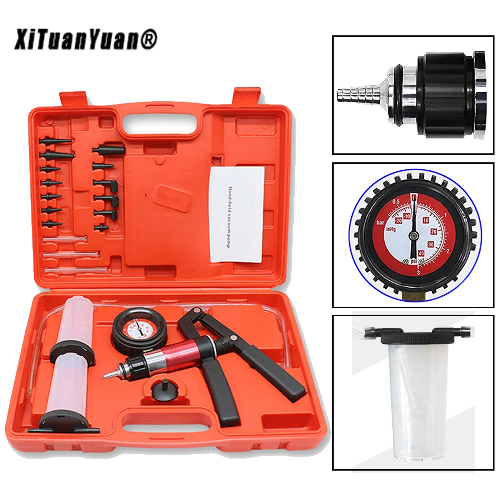 Auto Hand Held Vacuum Pressure - Power Xchange Tools ulasan dan harga