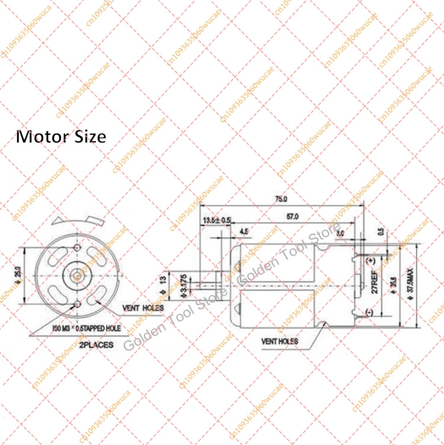 13 Teeth Motor 10.8V Replace f - Cordless Drill Driver ulasan dan harga