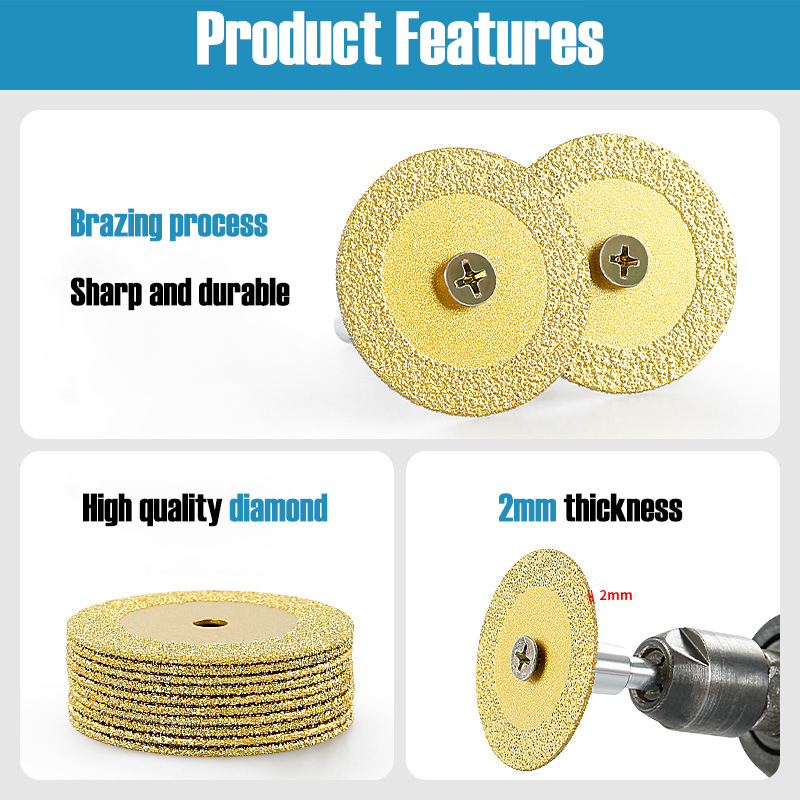 40mm Braze Diamond Saw Blade M - Power Tools On Sale ulasan dan harga
