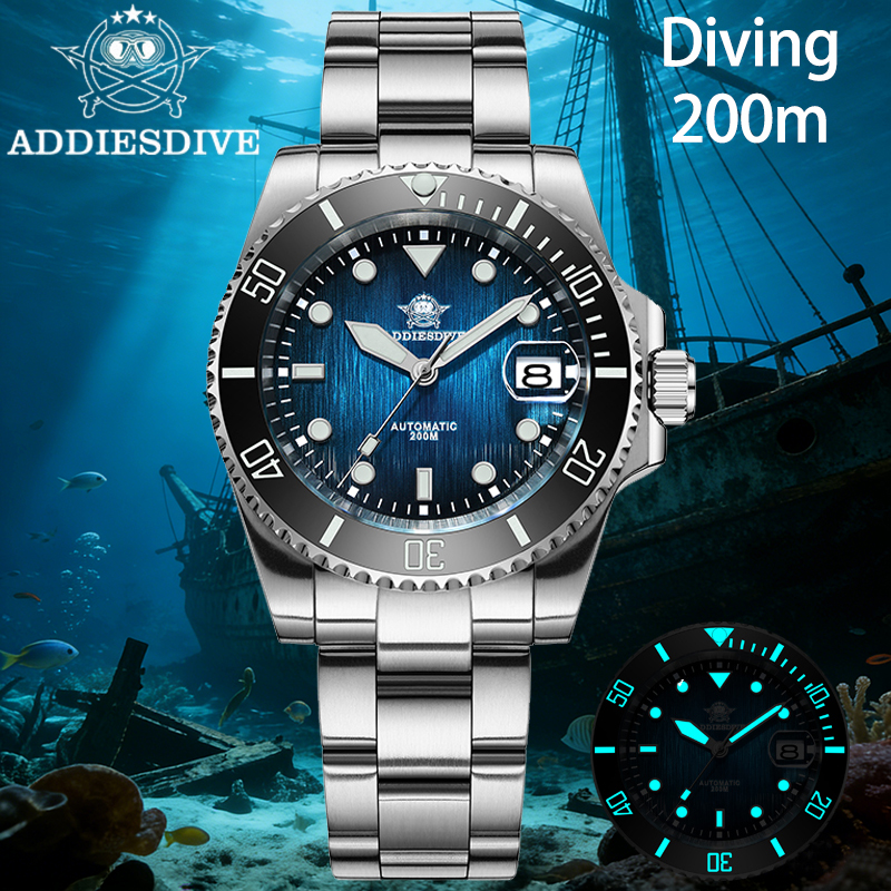 ADDIESDIVE Men's Automatic Wat - Power Tools Japanese Brand ulasan dan harga