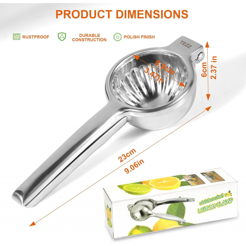TAZZ Upgraded Commercial Lemon - Power Tools Orange ulasan dan harga