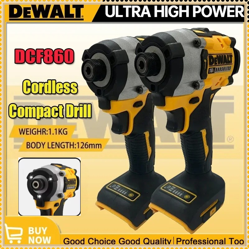 Dewalt  DCF860 Brushless Elect - Cordless Drill Driver ulasan dan harga