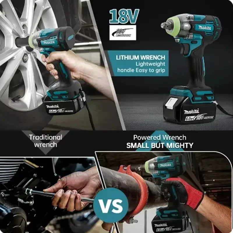Makita TW004G 630N.m Brushless - Cordless Drill Driver ulasan dan harga