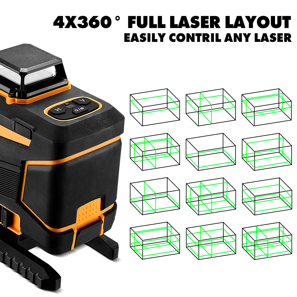 DEKO 16/12 Lines 4D Self-Level - Power Tools That Are Green ulasan dan harga