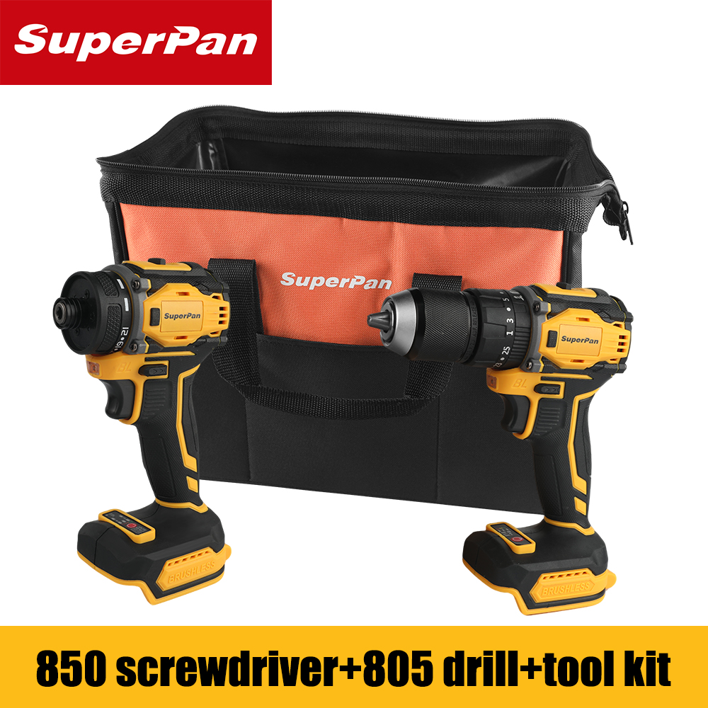 SuperPan 20V Cordless Brushles - Cordless Drill Driver ulasan dan harga